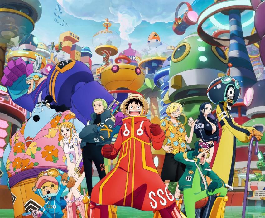 One Piece: Straw Hats at the Theme Park