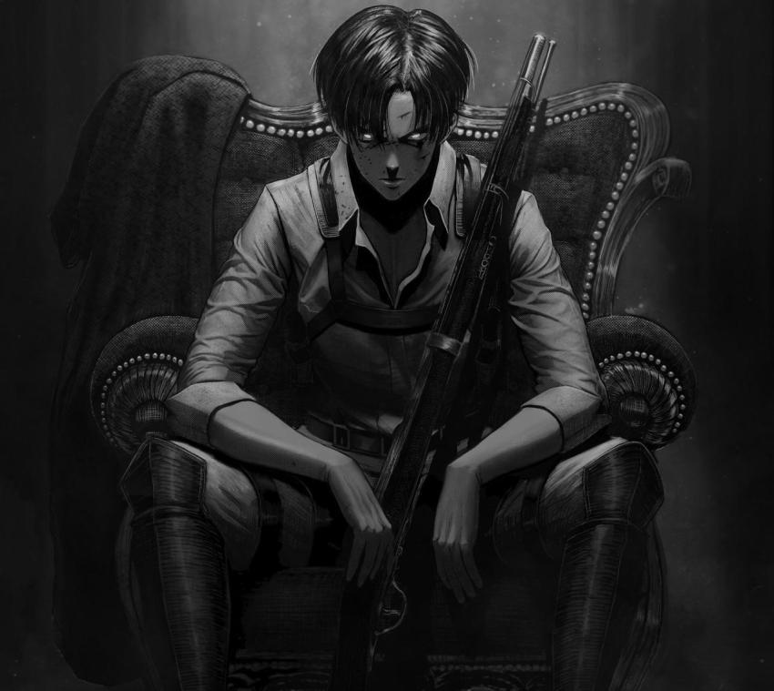 Levi Ackerman Laptop Wallpaper