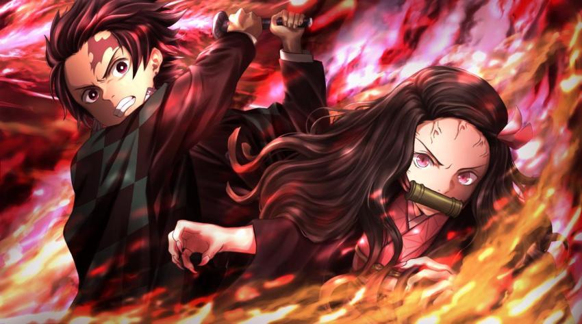 Tanjiro and Nezuko Demon Slayer Wallpaper