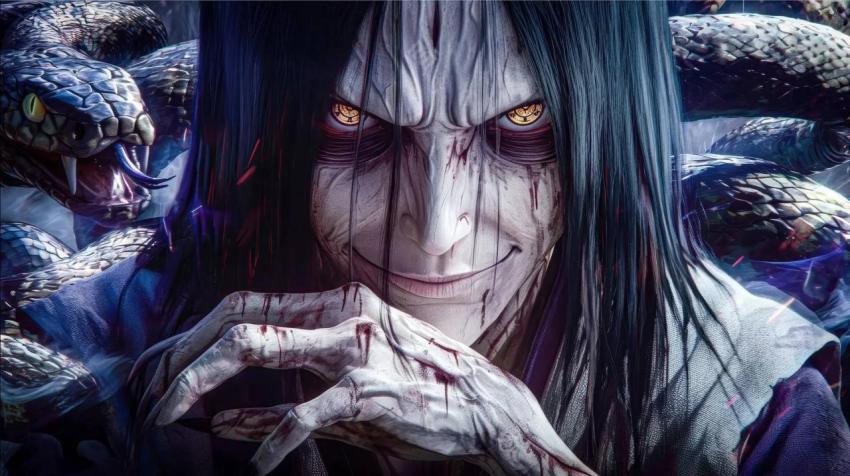 Naruto: Menacing Orochimaru Portrait - Download
