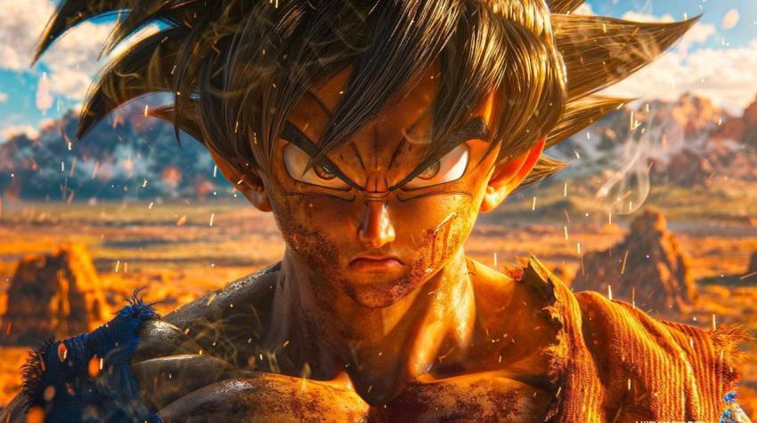 Download: Son Goku - Intense Power Wallpaper
