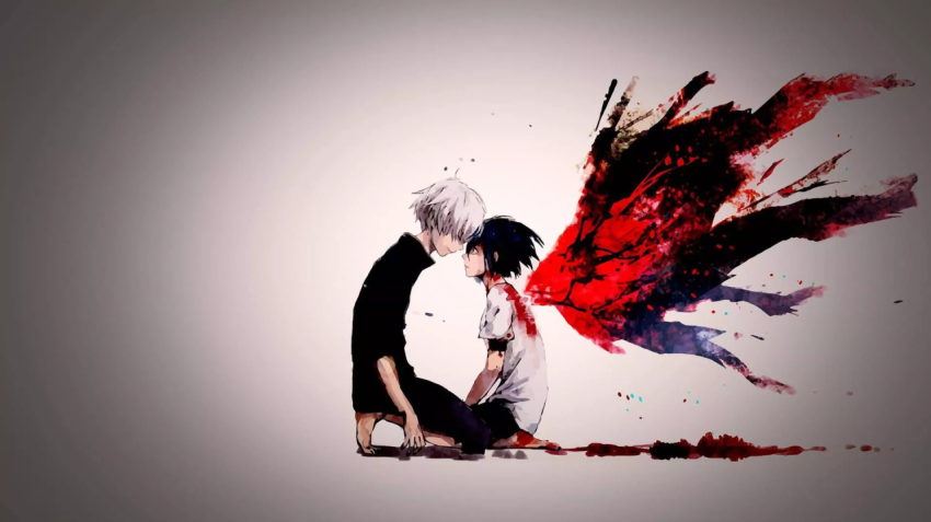 Kaneki vs. Touka Art Wallpaper HD