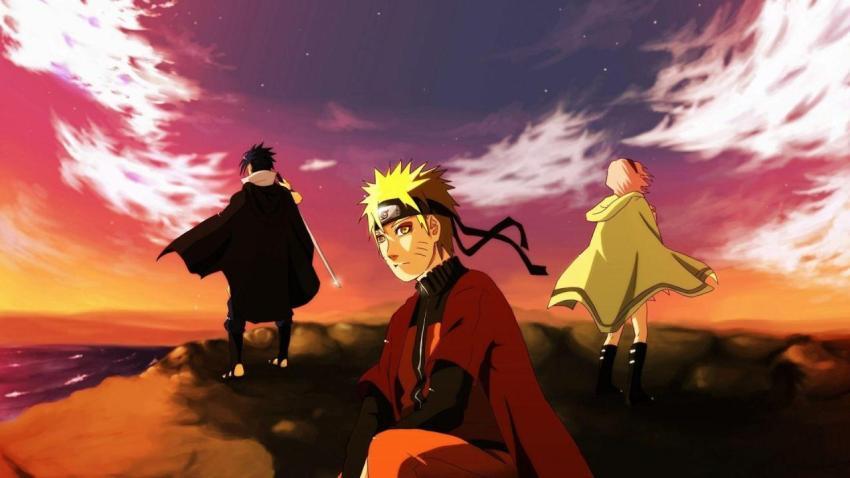 Naruto Sasuke and Sakura Team 7 HD Wallpaper