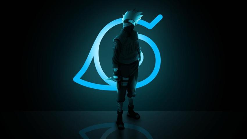 Kakashi Blue Light HD Background