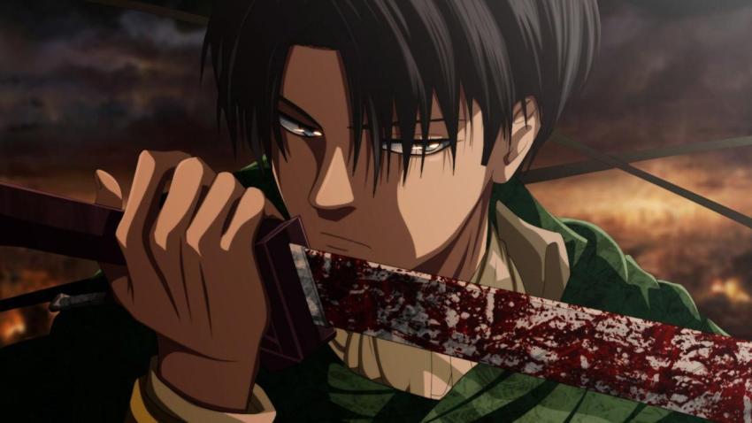 Levi: Battle-Scarred Soldier Background