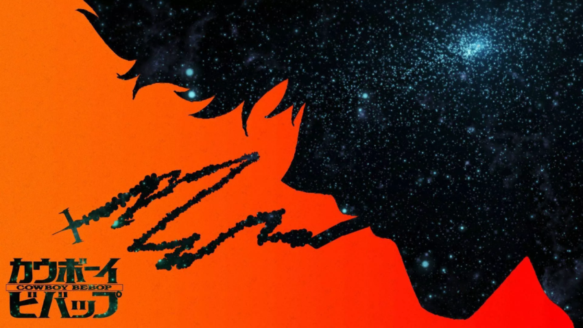 Cowboy Bebop: Silhouette and Stars Wallpaper