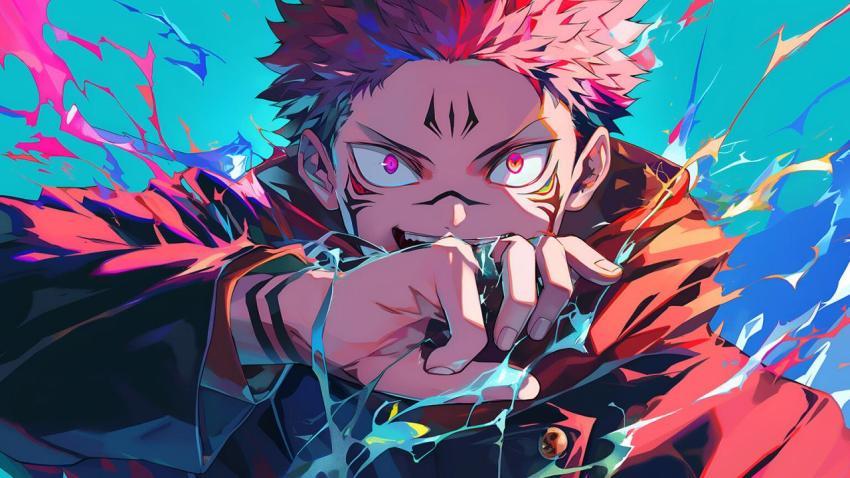 Jujutsu Kaisen: Sukuna's Power Wallpaper