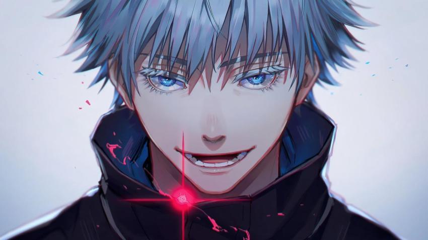 Jujutsu Kaisen: Gojo - Radiant Smile Wallpaper