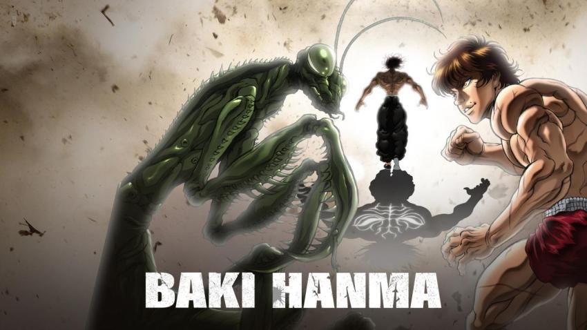 Baki vs. Mantis Desktop HD Wallpaper