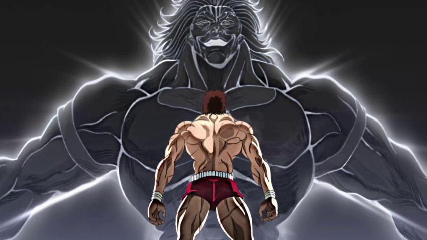 Baki and Yujiro HD Wallpaper