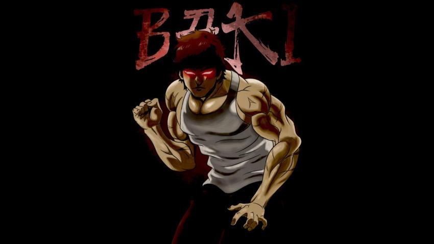 Baki Hanma: Red-Eyed Fury Wallpaper