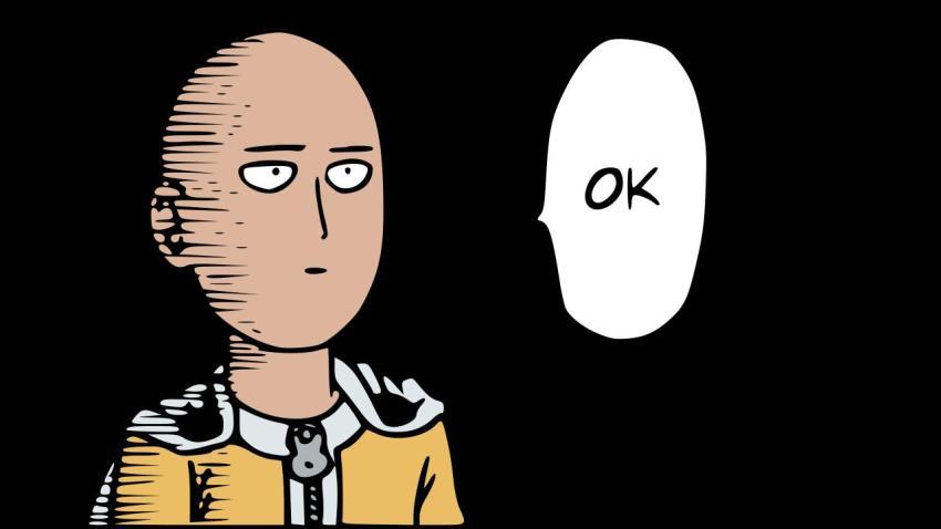 One Punch Man Relaxed HD Wallpaper