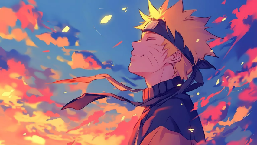 Naruto Uzumaki: Calm Determination Wallpaper