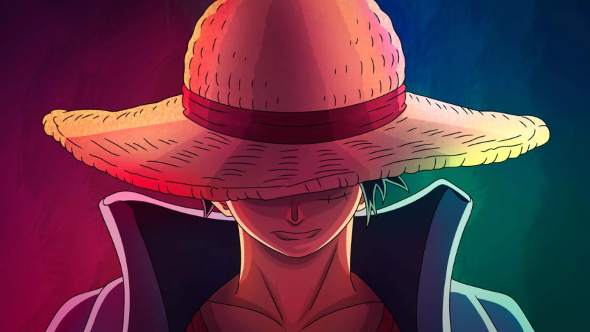 Luffy Dramatic Portrait Wallpaper 4K