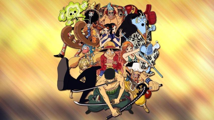 One Piece Crew Collage Wallpaper