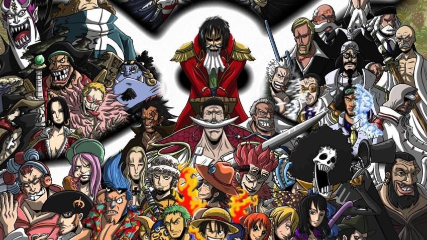 A Collage of Pirates and Warriors Wallpaper