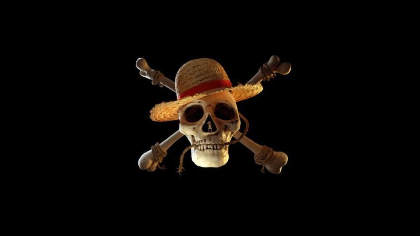 One Piece 3D Jolly Roger Wallpaper HD 4K