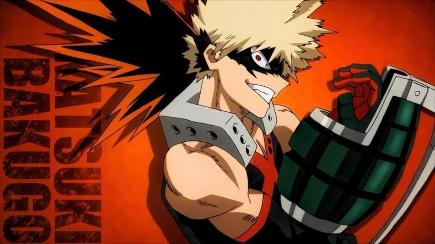 Bakugo Close Up Portrait Wallpaper HD