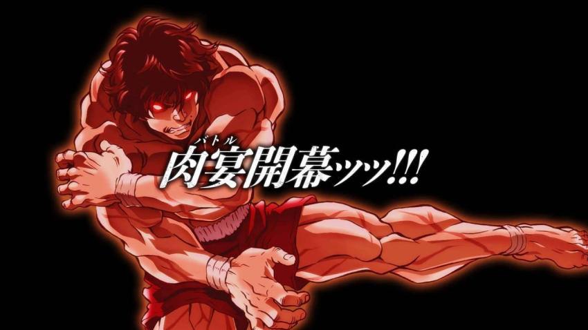 Baki Hanma Action Pose Desktop Wallpaper