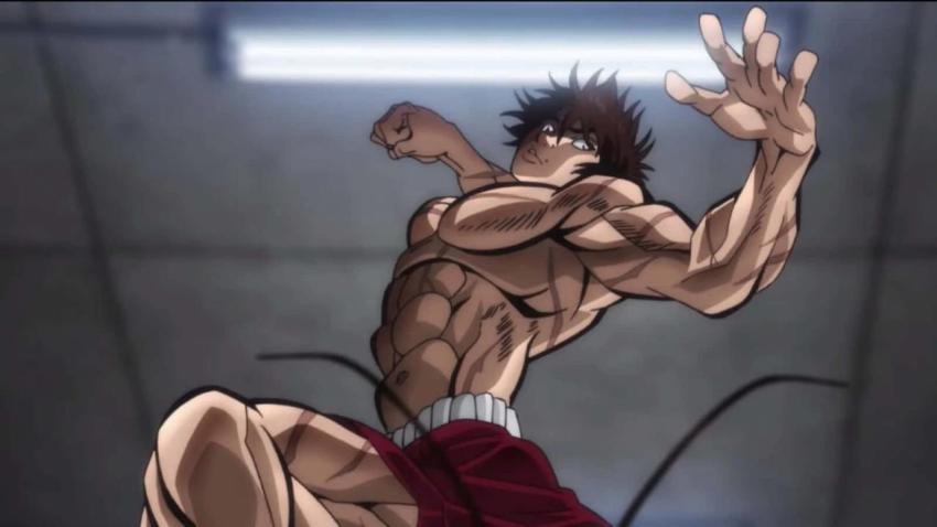 Baki Hanma in Motion Desktop Wallpaper