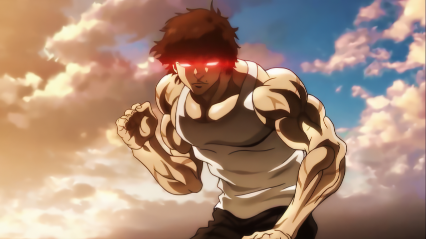 Baki Hanma Red Eyes Wallpaper