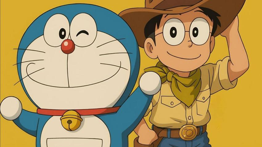 Doraemon and Nobita Desktop Wallpaper