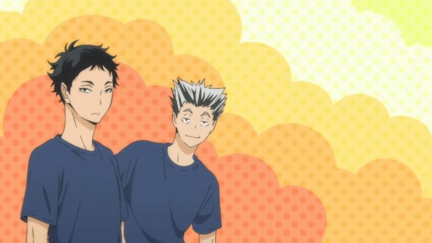 Haikyu!! 4K Wallpaper - Bokuto and Akaashi