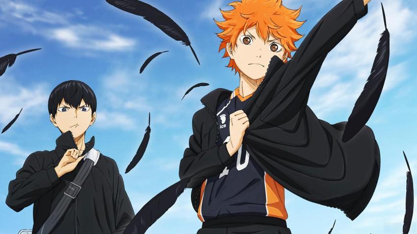 Karasuno's Power Duo 4K Desktop Wallpaper
