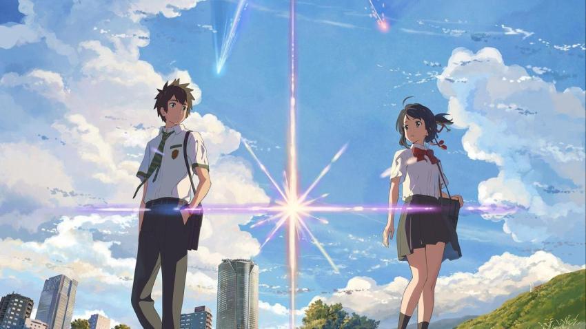 Romantic Anime Wallpaper - Taki and Mitsuha Sky