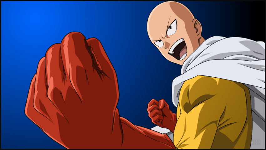 One Punch Man Saitama 4k Wallpaper