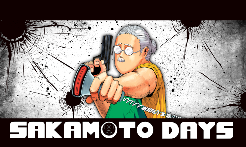 Sakamoto with a Gun Wallpaper