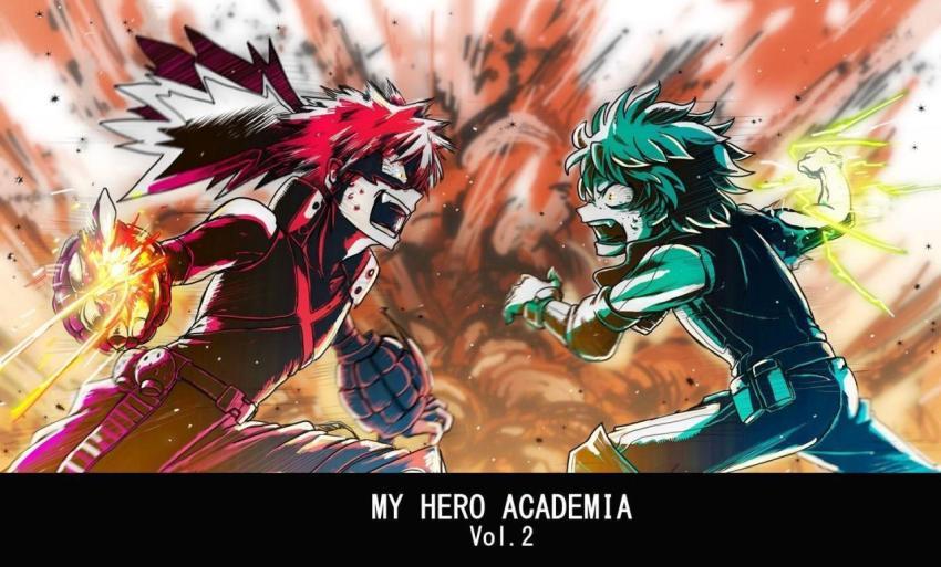 Deku vs Bakugo Battle Wallpaper HD