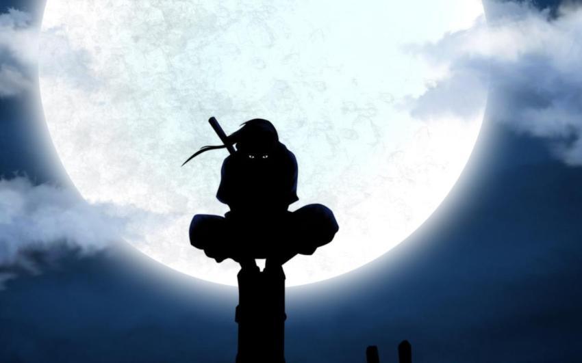 Itachi Under the Moonlight