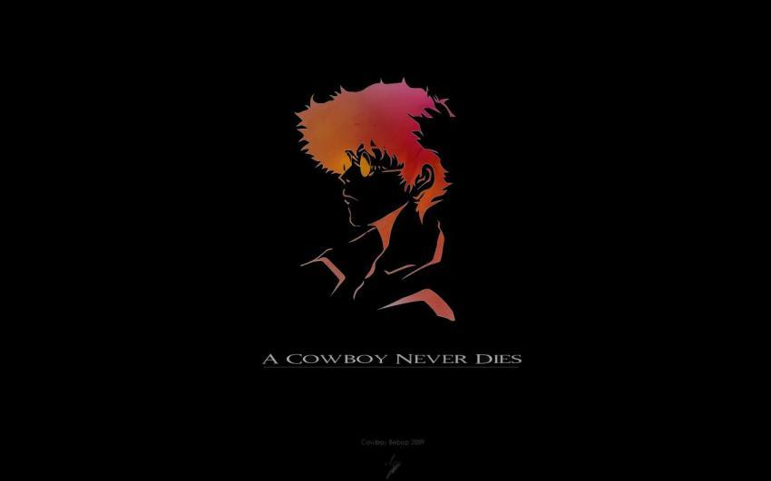 A Cowboy Never Dies: Bebop Silhouette Wallpaper