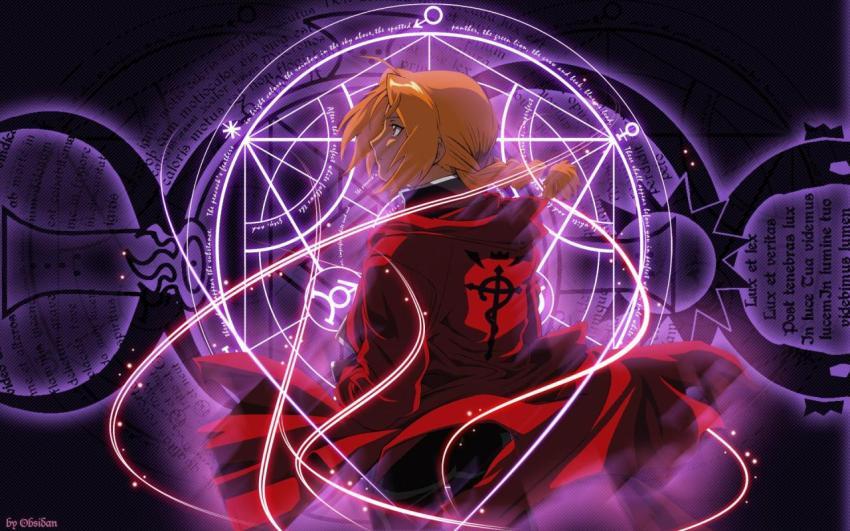 Edward Elric Alchemy Wallpaper Free Download