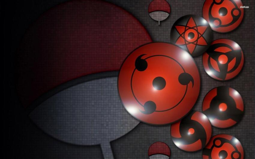 Sharingan Eyes: A Mystical Force Wallpaper