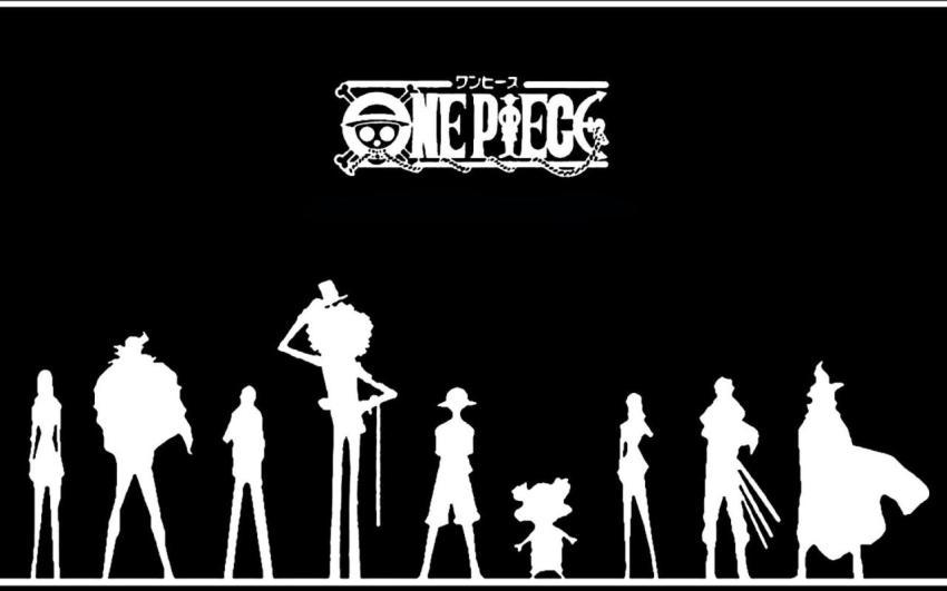 The One Piece Silhouettes Wallpaper