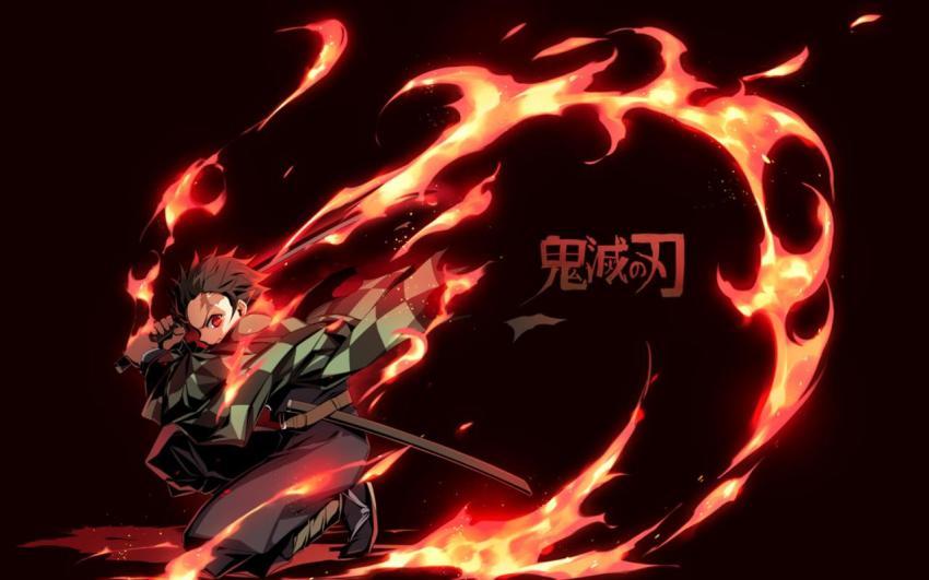 Demon Slayer Tanjiro Fire Wallpaper