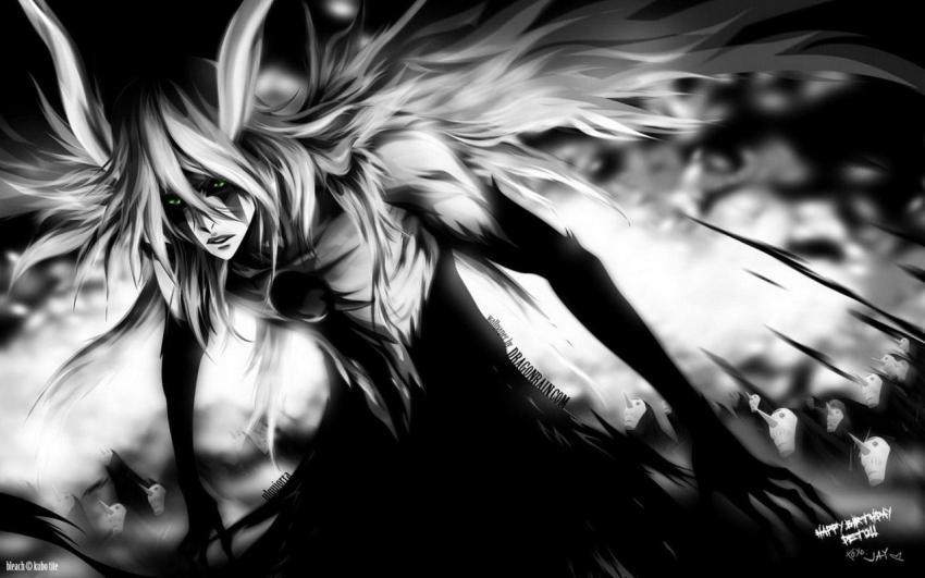 Bleach Art: Dynamic Hollow Ichigo Wallpaper