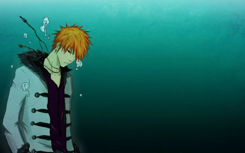 Melancholy Ichigo Portrait Wallpaper HD 4K