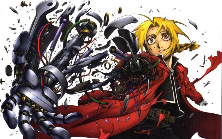 Edward Elric Automail Destruction Wallpaper