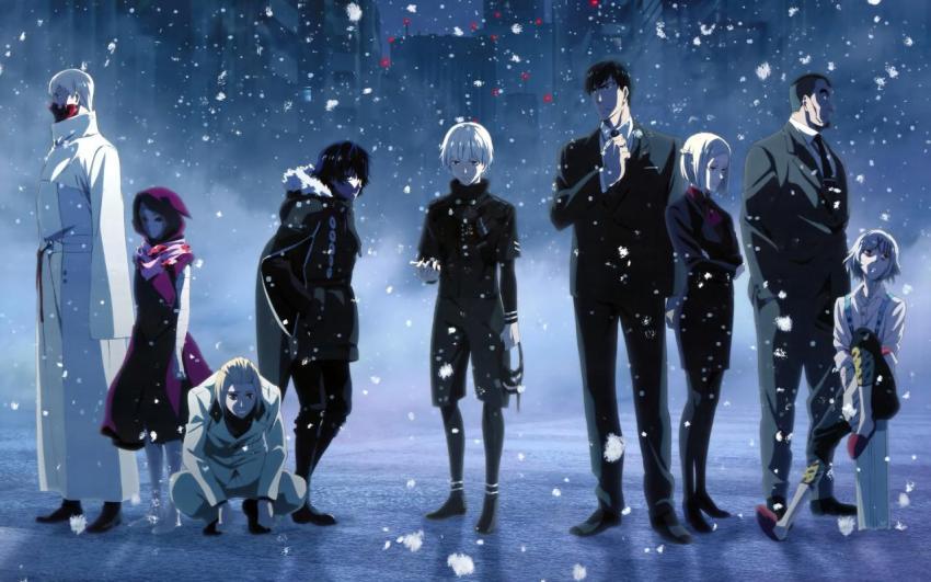 Tokyo Ghoul: CCG And Ghouls - Snowy Wallpaper