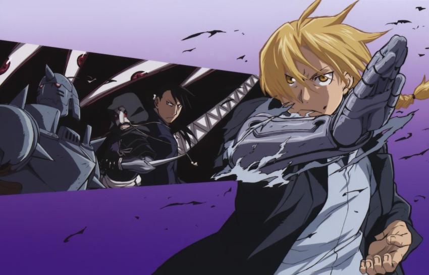 FMA: Brothers and Mustang Wallpaper