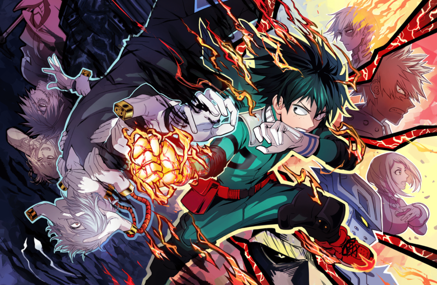 My Hero Academia: Deku vs. Shigaraki Wallpaper