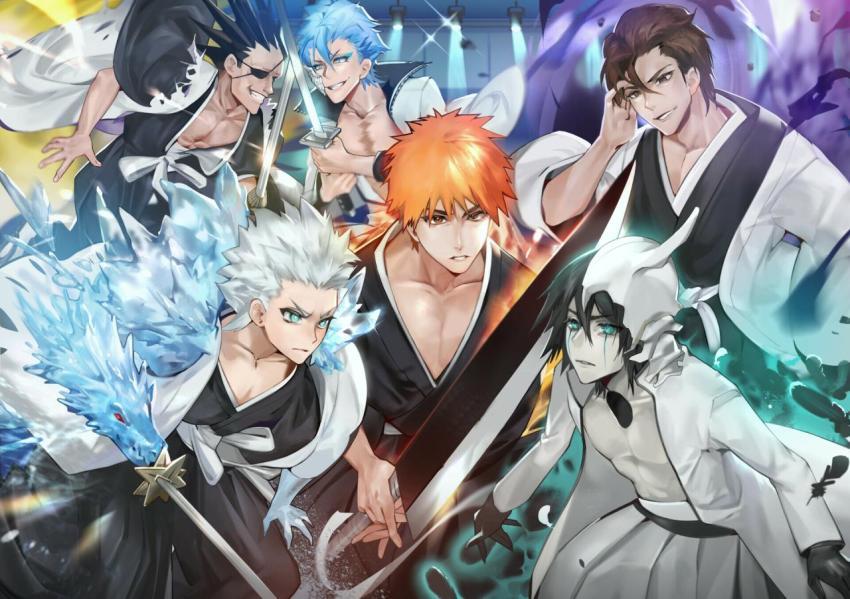 Ichigo Hitsugaya Aizen Ulquiorra Art Wallpaper