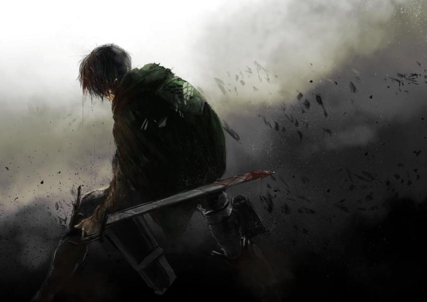 Attack on Titan: Fog of War - Levi Wallpaper