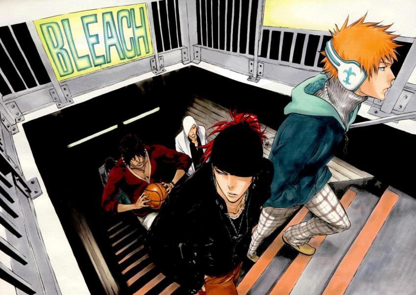 Bleach Wallpaper: Ichigo and Renji Casual Style