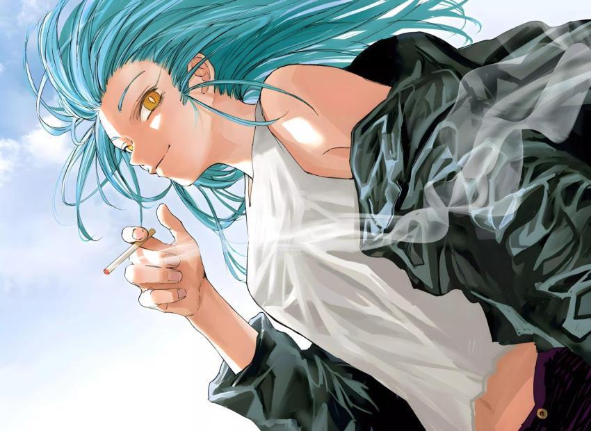 Sakamoto Days: Lu - Turquoise and Smoke