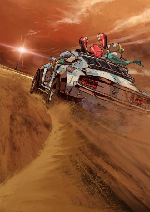Bullet/Bullet Desert Chase 4K Mobile Wallpaper