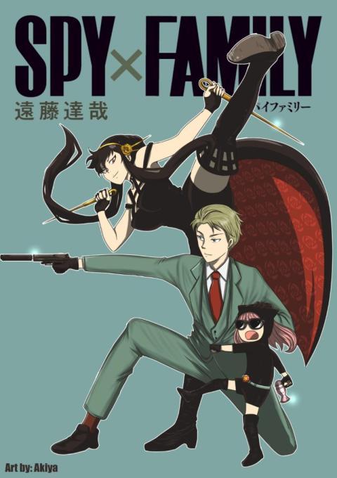 Spy x Family Action Art Wallpaper HD 4K